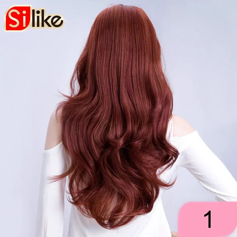 24'' Half Synthetic Hair Extension/Wig for Women and Girls, Light Weight, Comfortable
