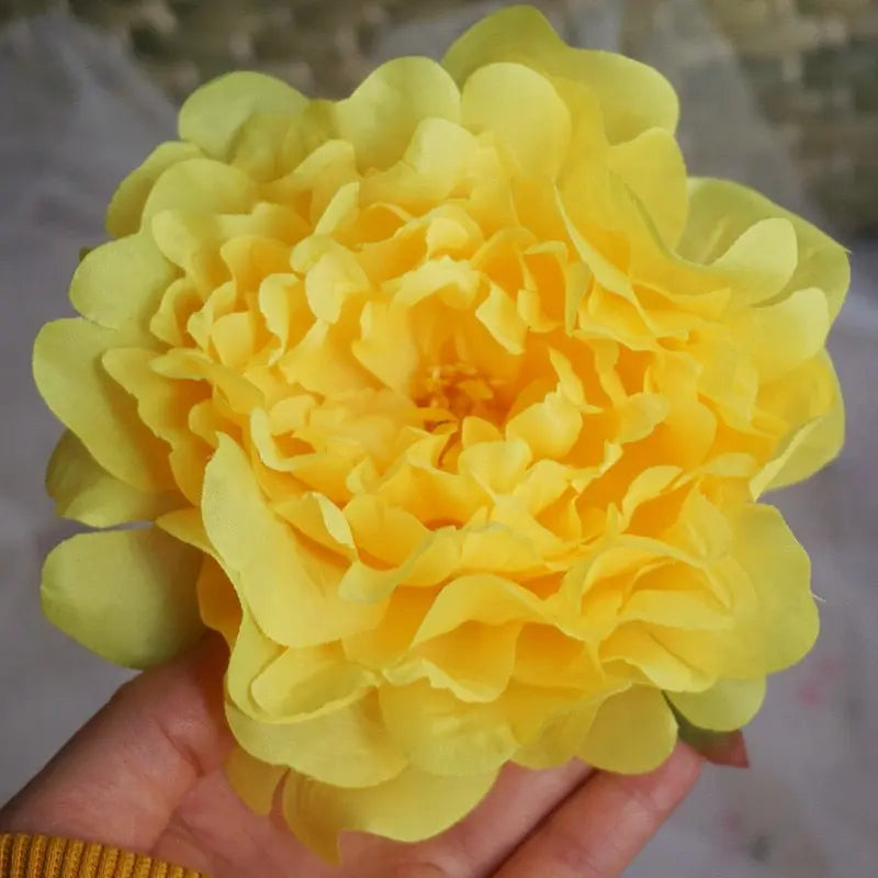 Big Hair Flower Clip for Women and Girls in Lovely Colors for Natural or Straight Styles