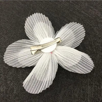 White Flower Combs for Women and Girls - Elegant Fashionable Hair Combs in Lace