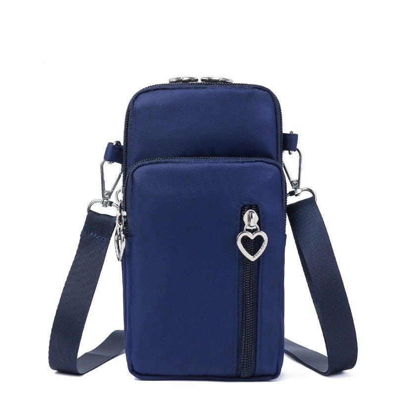 Lightweight Waterproof Cross Body Shoulder Bag - Phone Bag, Travel/Passport Bag For Men And Women