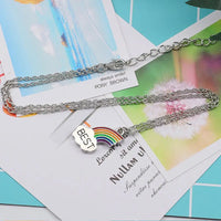 Best Friend Pendant Necklace - Big Sis, Middle Sis and Little Sis - Girls