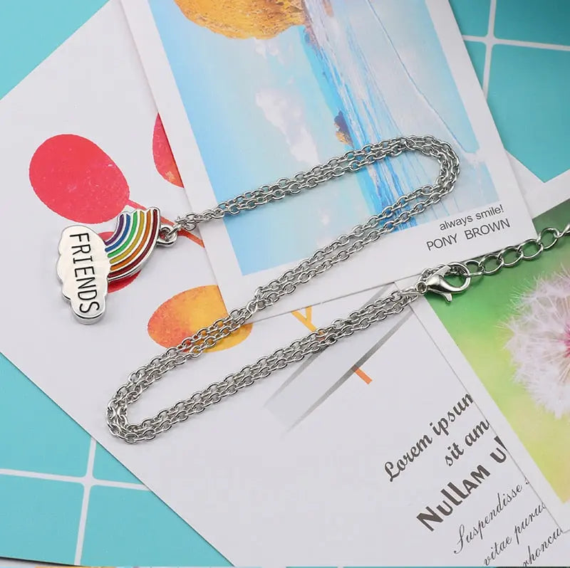 Best Friend Pendant Necklace - Big Sis, Middle Sis and Little Sis - Girls