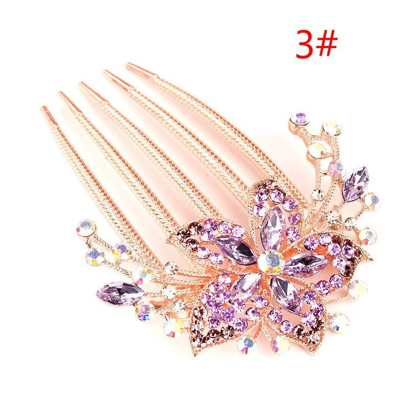 Women's Hair Combs - Stylish in Colorful Designs