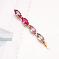 Pearl Hair Clips for Women and Girls - Heart Shape, Crystal Hair Accessories