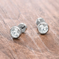 Stud Earrings in Stainless Steel for Men and Women - Hip Hop Earrings