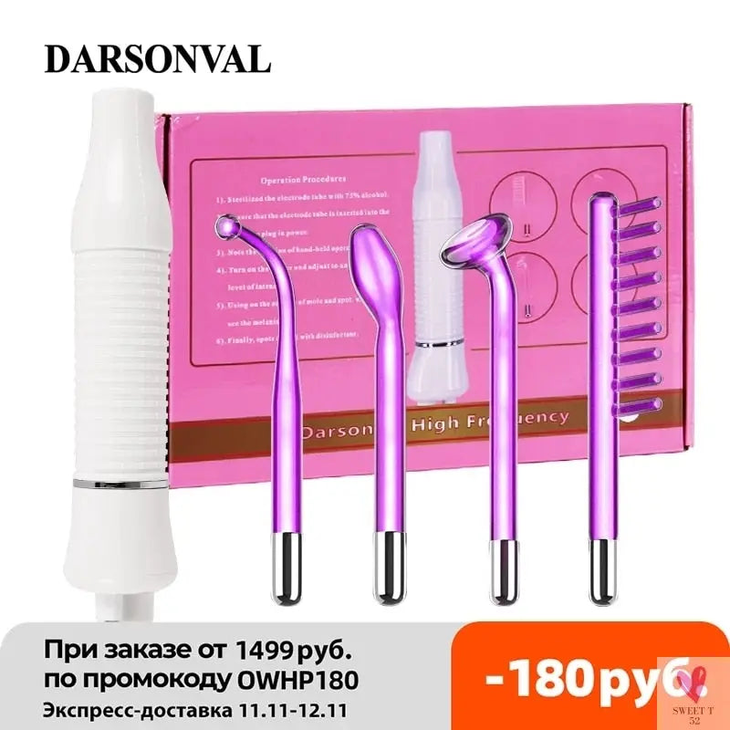 High Frequency Facial Machine For Hair and Face Treatment for Women and Men - Skin Care