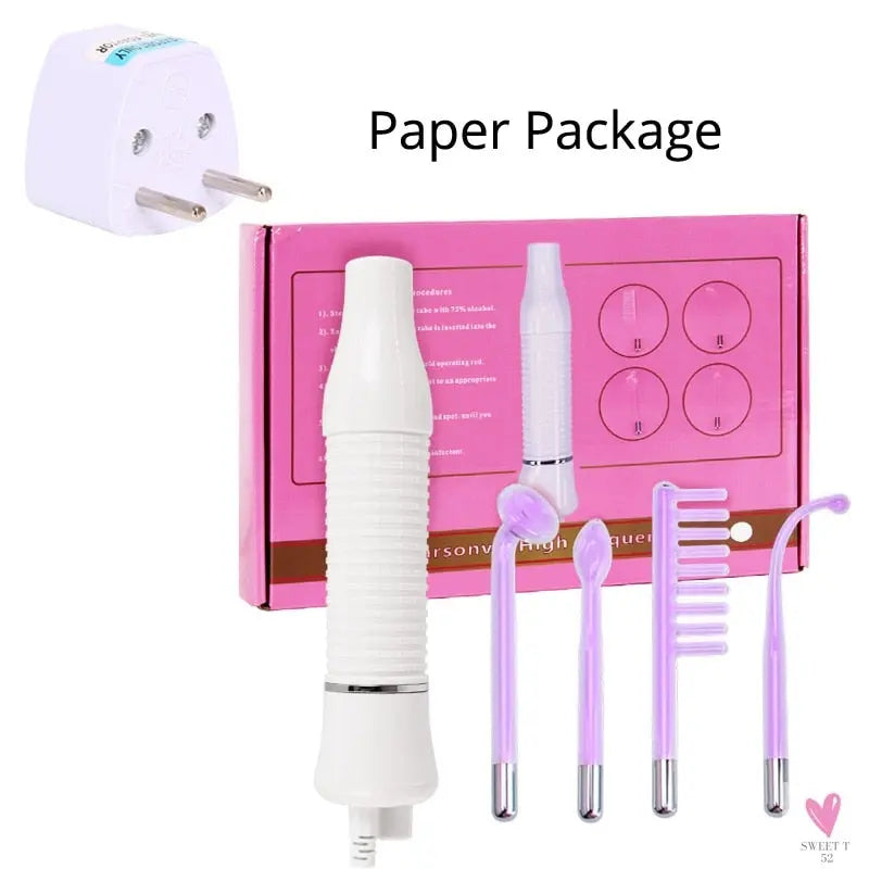 High Frequency Facial Machine For Hair and Face Treatment for Women and Men - Skin Care