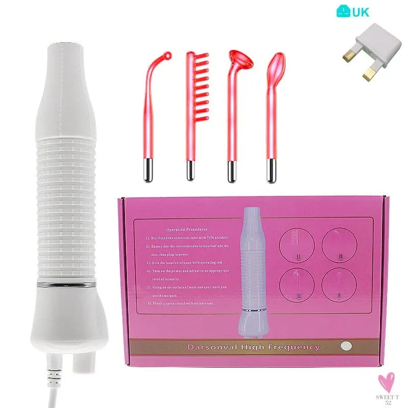 High Frequency Facial Machine For Hair and Face Treatment for Women and Men - Skin Care