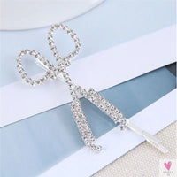 Luxury Crystal Hair Pin/Clip Sets for Women and Girls - 1 to 3 Pieces in Gold or Silver