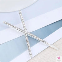 Luxury Crystal Hair Pin/Clip Sets for Women and Girls - 1 to 3 Pieces in Gold or Silver