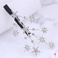 Luxury Crystal Hair Pin/Clip Sets for Women and Girls - 1 to 3 Pieces in Gold or Silver