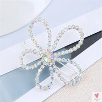 Luxury Crystal Hair Pin/Clip Sets for Women and Girls - 1 to 3 Pieces in Gold or Silver