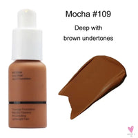 Moisturizing Liquid Matte Oil Control Foundation for Women and Girls - Waterproof/Full Coverage