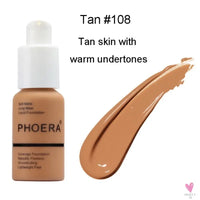 Moisturizing Liquid Matte Oil Control Foundation for Women and Girls - Waterproof/Full Coverage