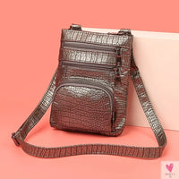 Multi-pockets Casual Crossbody Shoulder Bags for Women & Girls - Retro Flap Handbag/Purse Fashion