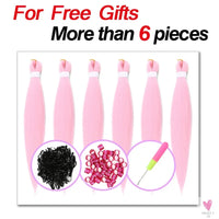 Natifah Synthetic Hair Extension Braids (3 Pcs Lot) for Women and Girls, Synthetic Kanekalon Hair For Braids