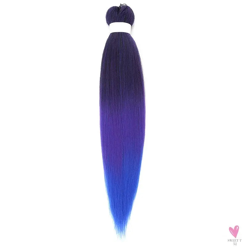 Natifah Synthetic Hair Extension Braids (3 Pcs Lot) for Women and Girls, Synthetic Kanekalon Hair For Braids