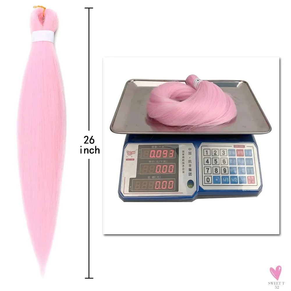 Natifah Synthetic Hair Extension Braids (3 Pcs Lot) for Women and Girls, Synthetic Kanekalon Hair For Braids