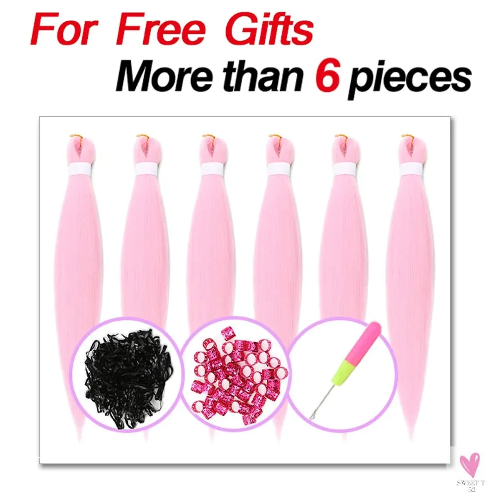 Natifah Synthetic Hair Extension Braids for Women and Girls; Kanekalon Hair For Braids (1 Pc/Lot)