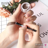 Professional Eyebrow Gel in 6 Colors - Eyebrow Enhancer, Tint Makeup for Women and Girls with Brow Brush Tools