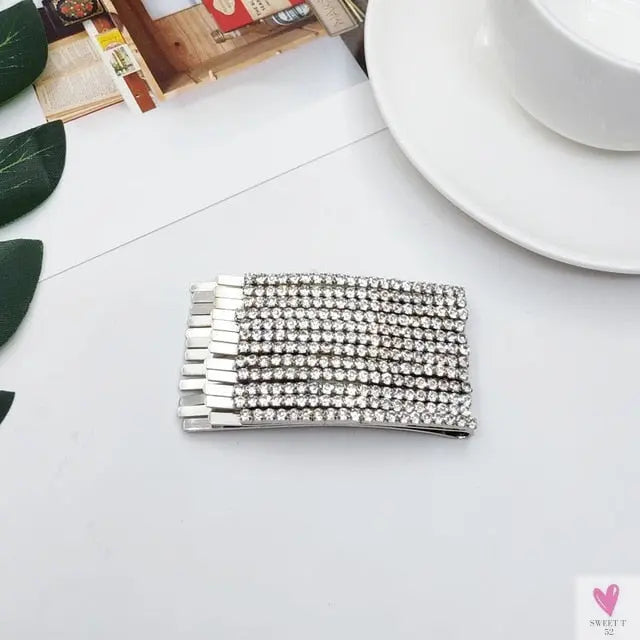 Rhinestone/Crystal Hair Clips/Pins for Women and Girls - Hair Jewelry