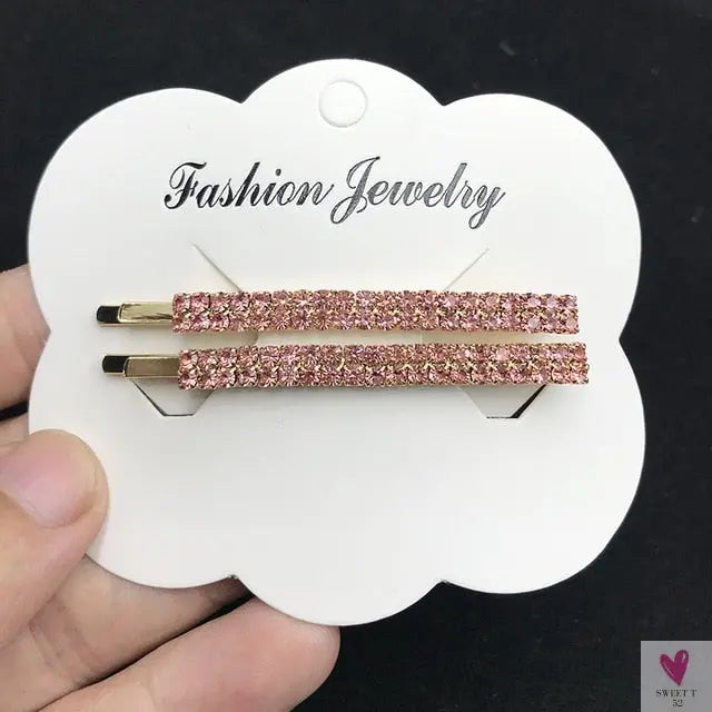 Rhinestone/Crystal Hair Clips/Pins for Women and Girls - Hair Jewelry