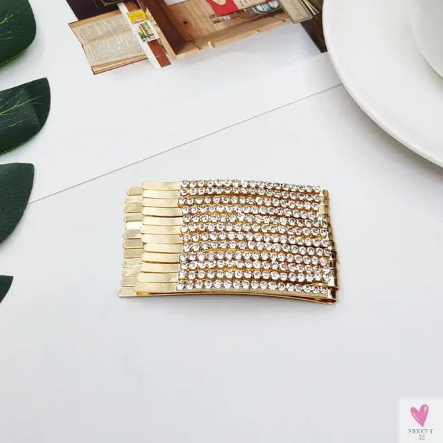 Rhinestone/Crystal Hair Clips/Pins for Women and Girls - Hair Jewelry