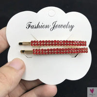 Rhinestone/Crystal Hair Clips/Pins for Women and Girls - Hair Jewelry