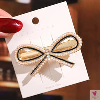 Rhinestone/Pearl Hairpins/Hair Clips in Geometric Patterns for Women & Girls