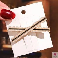 Rhinestone/Pearl Hairpins/Hair Clips in Geometric Patterns for Women & Girls