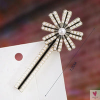 Rhinestone/Pearl Hairpins/Hair Clips in Geometric Patterns for Women & Girls
