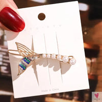 Rhinestone/Pearl Hairpins/Hair Clips in Geometric Patterns for Women & Girls
