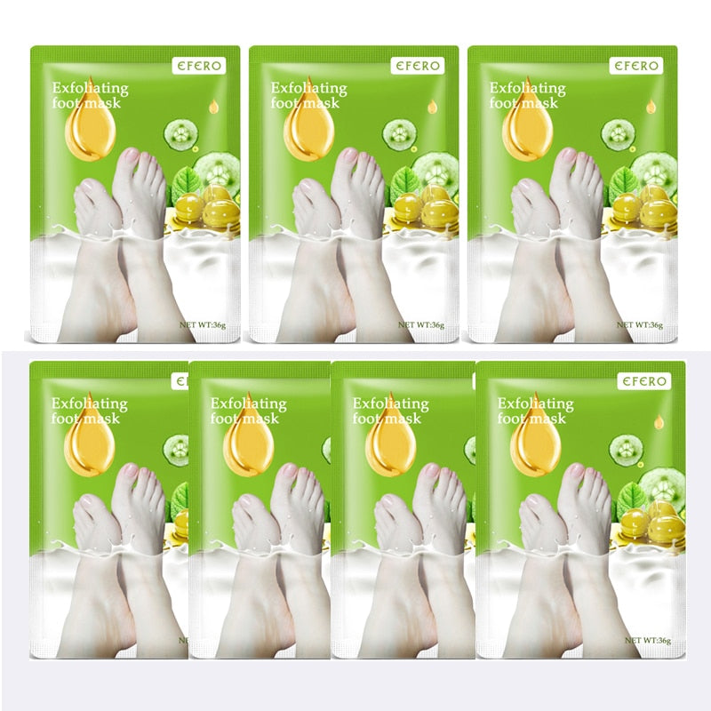 Exfoliating Foot Socks for Pedicure, Sosu Peeling Socks for Women's Foot Care - Beautifying Foot Mask
