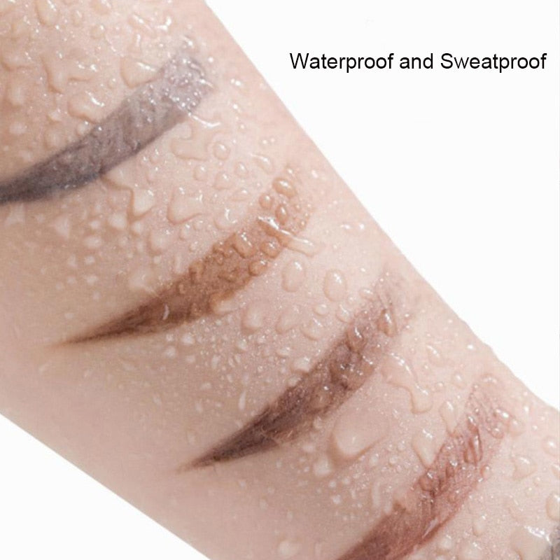 Waterproof Eyebrow Tattoo Pencil for Women and Girls in Black, Brown and Gray