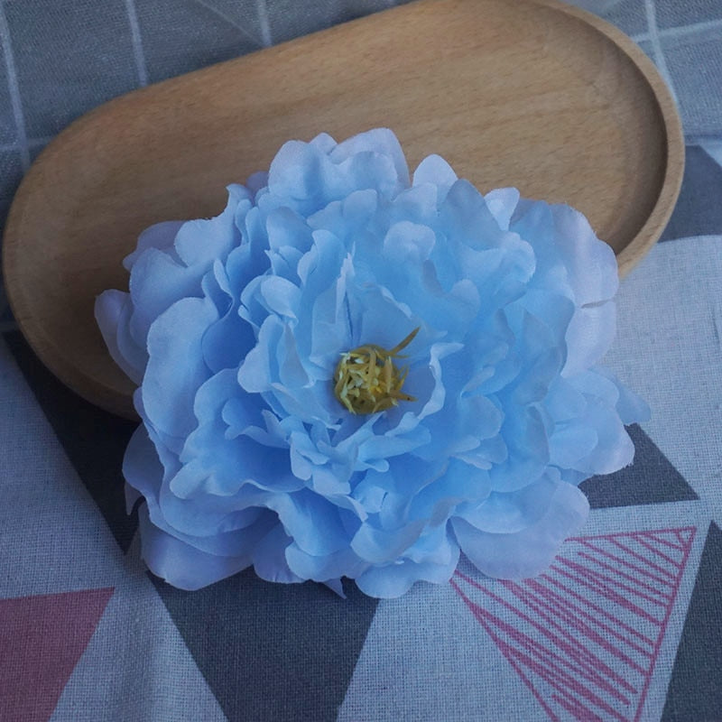 Big Hair Flower Clip for Women and Girls in Lovely Colors for Natural or Straight Styles