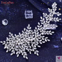 Shiny Bridal Headdress - Luxury Wedding Headband - Women's Hair Accessories, Queen Headpiece, Party, Banquet Headwear