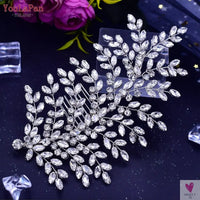 Shiny Bridal Headdress - Luxury Wedding Headband - Women's Hair Accessories, Queen Headpiece, Party, Banquet Headwear