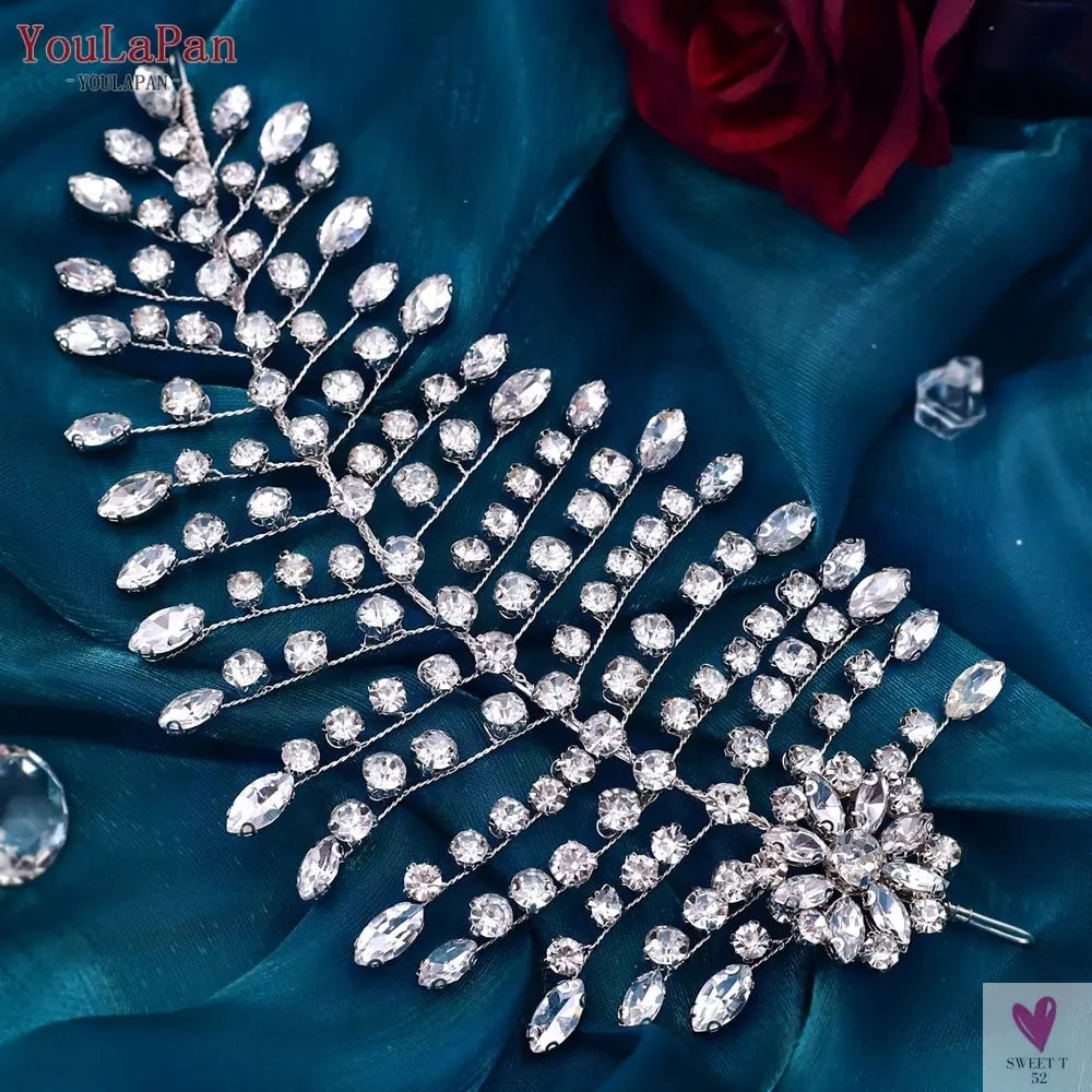 Shiny Bridal Headdress - Luxury Wedding Headband - Women's Hair Accessories, Queen Headpiece, Party, Banquet Headwear