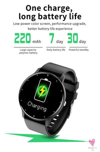 Sports Smart Watch for Men/Women, Fitness Tracker, Sleep Tracker, Heart Rate, Blood Pressure, Alarm & More