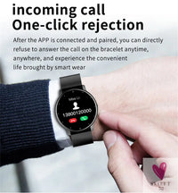 Sports Smart Watch for Men/Women, Fitness Tracker, Sleep Tracker, Heart Rate, Blood Pressure, Alarm & More