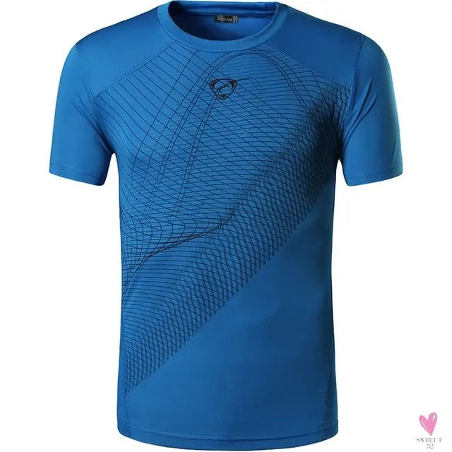 Sports Workout T-Shirt for Men and Boys, Running, Soccer, Biking, Gym Fitness Tee