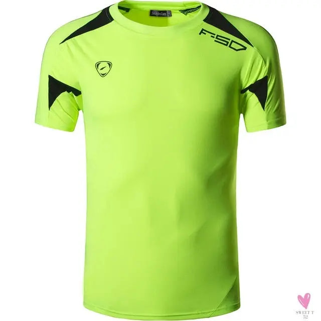 Sports Workout T-Shirt for Men and Boys, Running, Soccer, Biking, Gym Fitness Tee