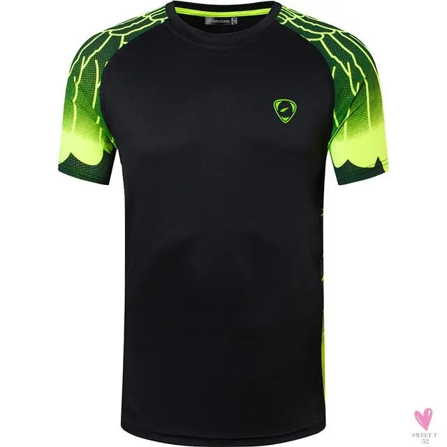 Sports Workout T-Shirt for Men and Boys, Running, Soccer, Biking, Gym Fitness Tee