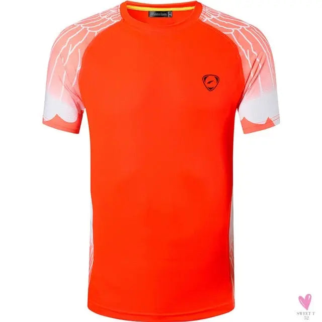 Sports Workout T-Shirt for Men and Boys, Running, Soccer, Biking, Gym Fitness Tee