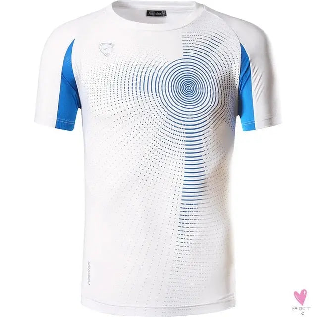 Sports Workout T-Shirt for Men and Boys, Running, Soccer, Biking, Gym Fitness Tee