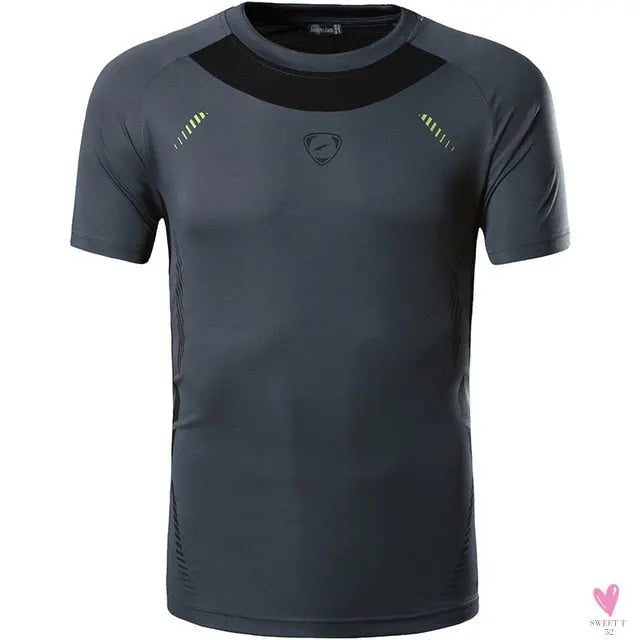Sports Workout T-Shirt for Men and Boys, Running, Soccer, Biking, Gym Fitness Tee