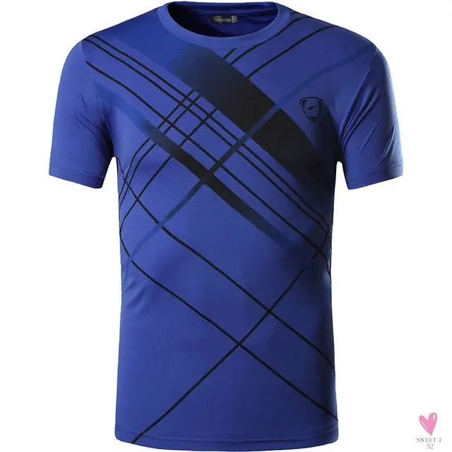 Sports Workout T-Shirt for Men and Boys, Running, Soccer, Biking, Gym Fitness Tee