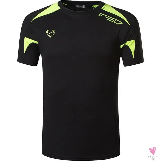 Sports Workout T-Shirt for Men and Boys, Running, Soccer, Biking, Gym Fitness Tee