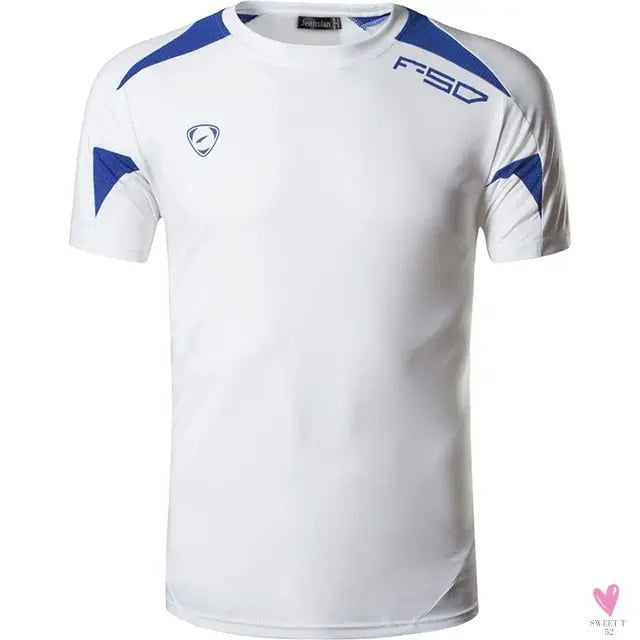 Sports Workout T-Shirt for Men and Boys, Running, Soccer, Biking, Gym Fitness Tee