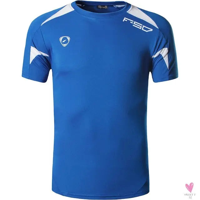 Sports Workout T-Shirt for Men and Boys, Running, Soccer, Biking, Gym Fitness Tee